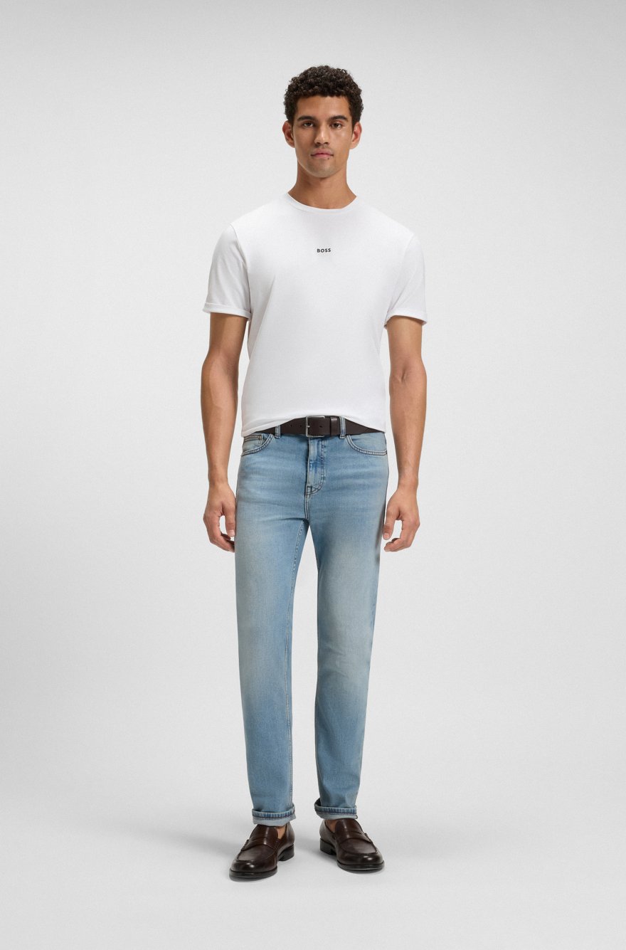 DELAWARE SLIM-FIT JEANS IN BLUE COMFORT-STRETCH DENIM
