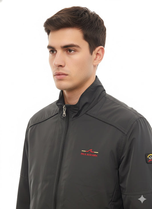 Paul & Shark Dark Gray Signature Technical Jacket