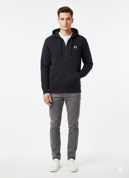 Fred Perry Classic Loopback Full-Zip Hoodie