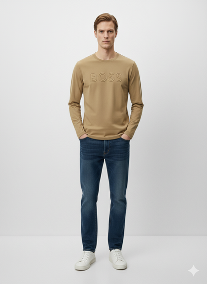 Boss - Regular Fit Long Sleeve Togn