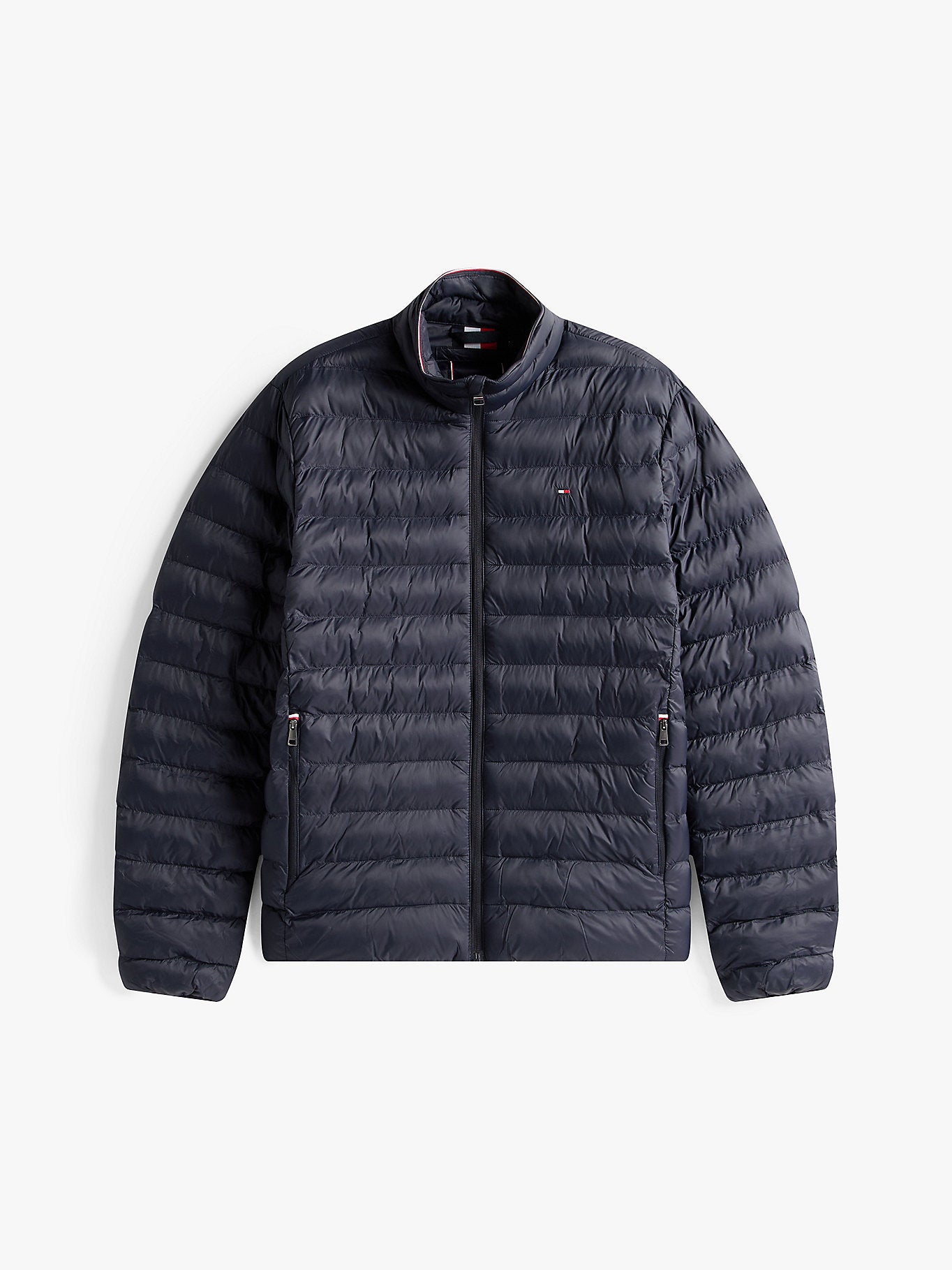 Tommy Hilfiger Men’s Essential Quilted Packable Puffer Jacket – Navy Blue