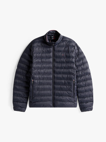 Tommy Hilfiger Men’s Essential Quilted Packable Puffer Jacket – Navy Blue