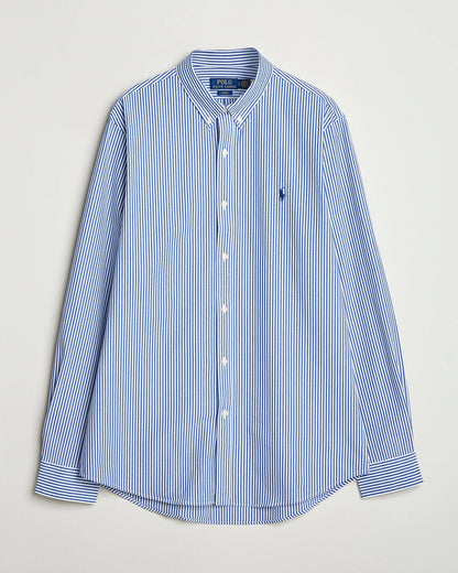 Polo Ralph Lauren Slim-Fit Striped Cotton Poplin Shirt
