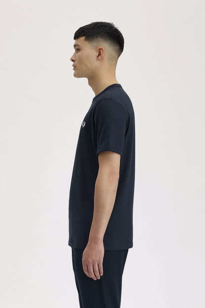 Fred Perry Essential Crew Neck T-Shirt – Navy