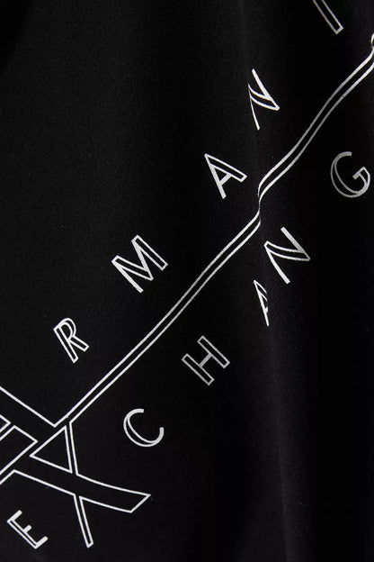 Armani Exchange Regular-Fit Cotton Outlined Logo T-Shirt