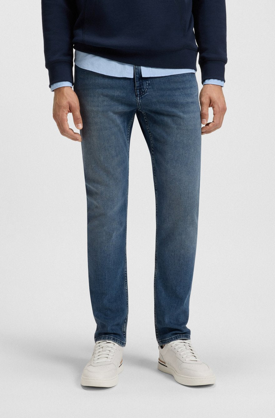 DELAWARE SLIM-FIT JEANS IN BLUE COMFORT-STRETCH DENIM