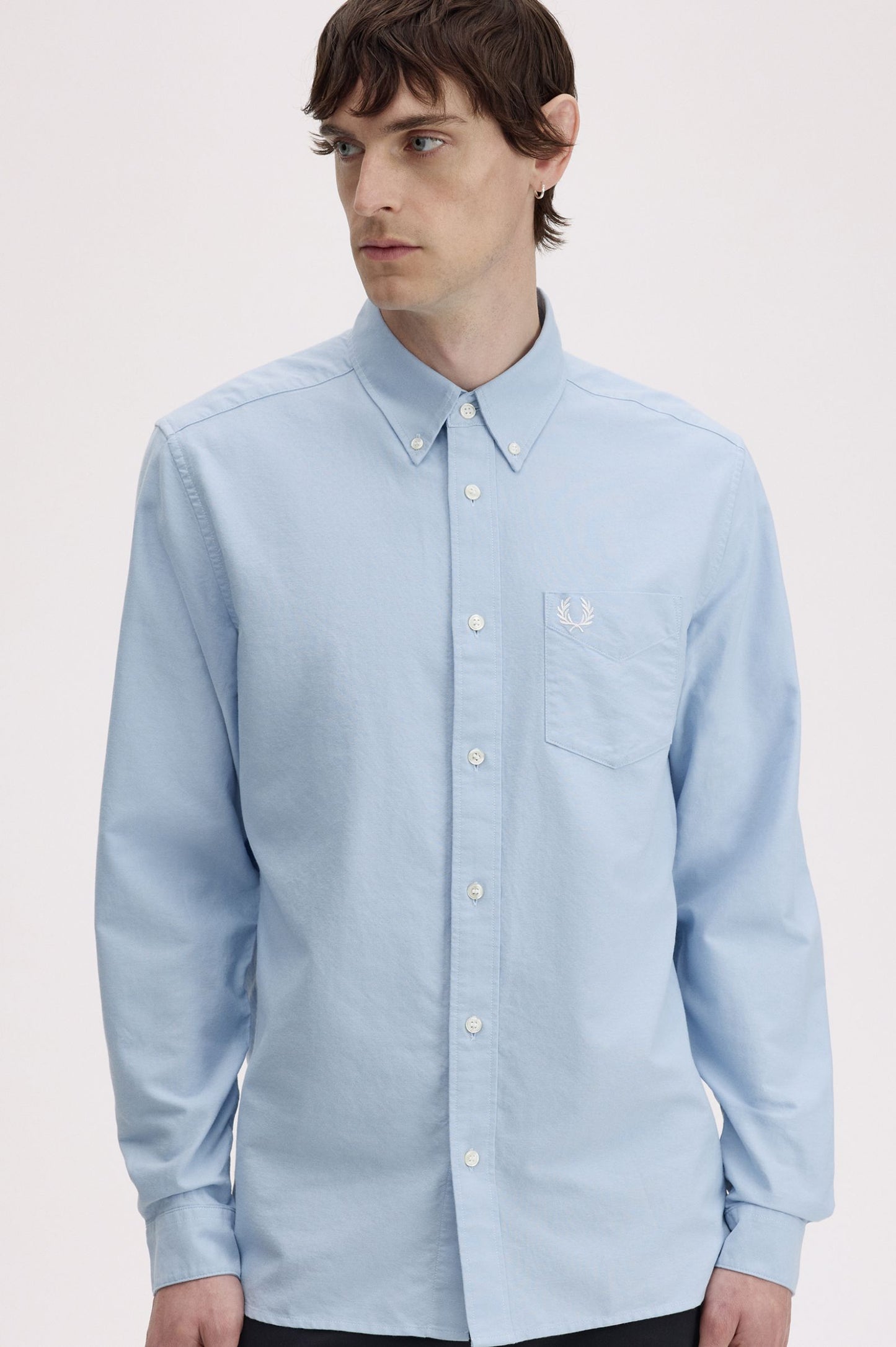 Fred Perry Slim-Fit Button-Down Cotton Oxford Shirt