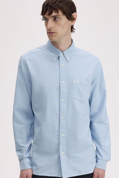 Fred Perry Slim-Fit Button-Down Cotton Oxford Shirt