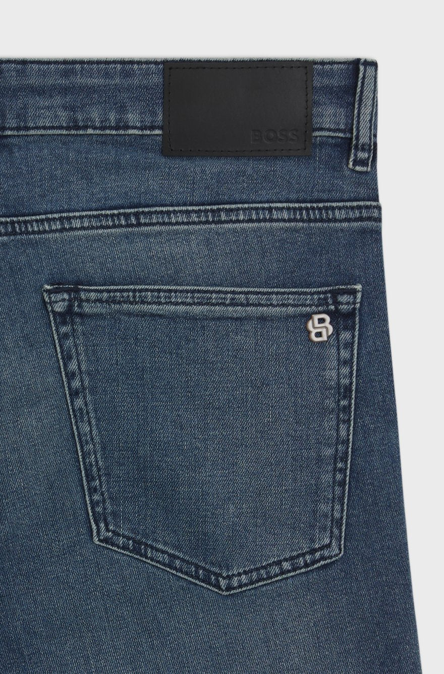 DELAWARE SLIM-FIT JEANS IN BLUE COMFORT-STRETCH DENIM