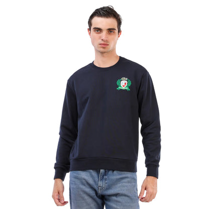 Lacoste Men’s Heritage Crest Terry Sweatshirt
