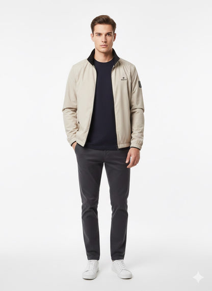 The GANT Essential Stand-Collar Heritage Jacket