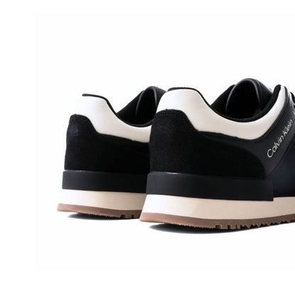 Calvin Klein Black Runner Sneakers - Contrast Sole