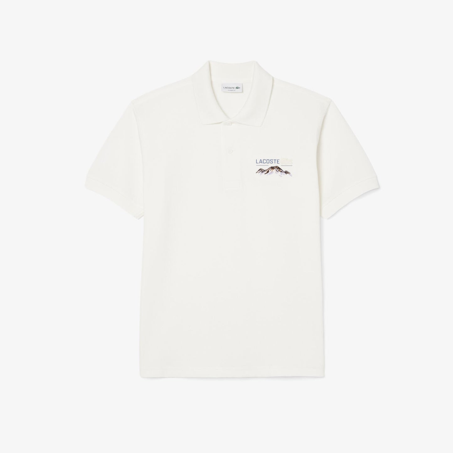 Lacoste Heritage Piqué Polo – Mountain Graphic Edition