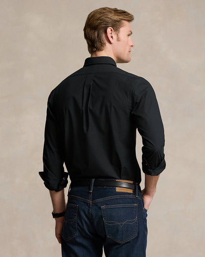 Polo Ralph Lauren Slim Fit Poplin Shirt – Jet Black