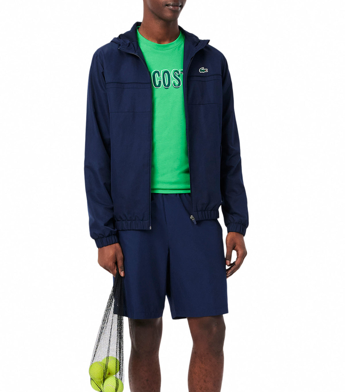 Lacoste Sport Men’s Graphic Logo Cotton T-Shirt – Kelly Green
