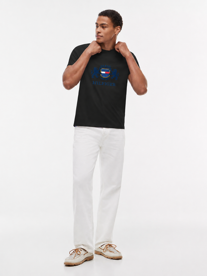 Tommy Hilfiger Elevated Crest Graphic Slim Fit T-Shirt