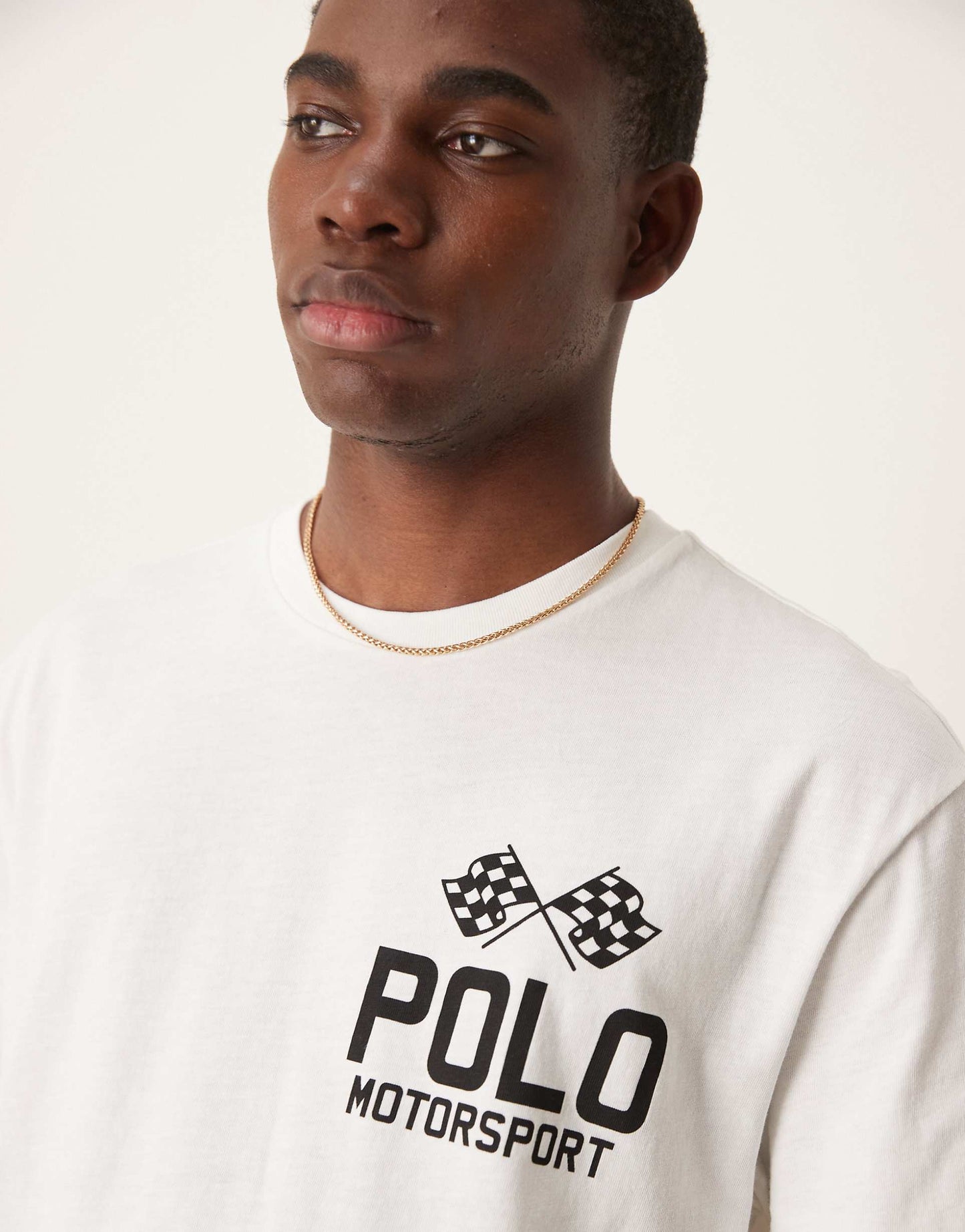 Polo Ralph Lauren Motorsport Graphic T-Shirt – White