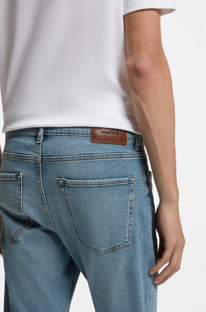 DELAWARE SLIM-FIT JEANS IN BLUE COMFORT-STRETCH DENIM