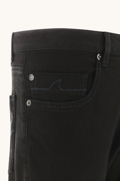 Paul & Shark | Slim-Fit Stretch-Cotton Denim Jeans – Nero