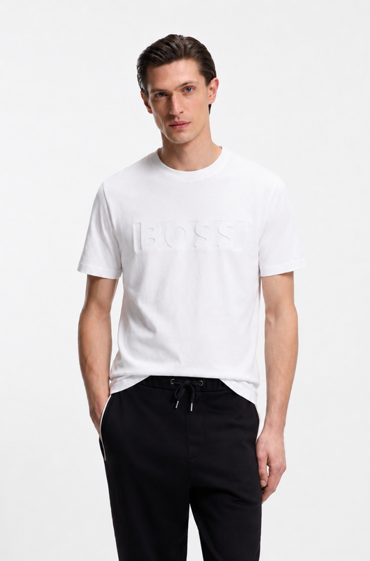BOSS Slim-Fit T-Shirt in Premium Stretch Cotton