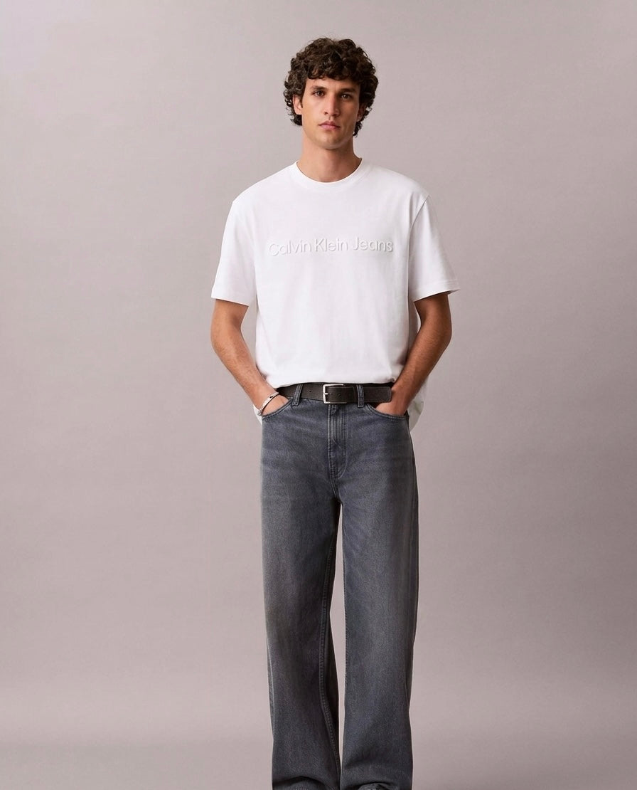 Calvin Klein Jeans – Slim Fit Monologo Cotton T-Shirt