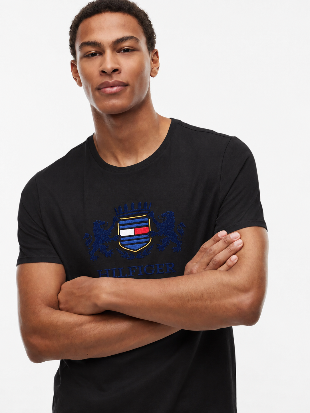 Tommy Hilfiger Elevated Crest Graphic Slim Fit T-Shirt