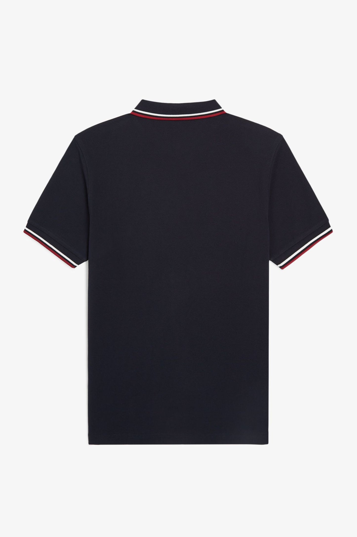 Fred Perry M3600 Twin Tipped Polo Shirt - Navy / White / Red