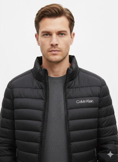 Calvin Klein Black Lightweight Puffer Jacket