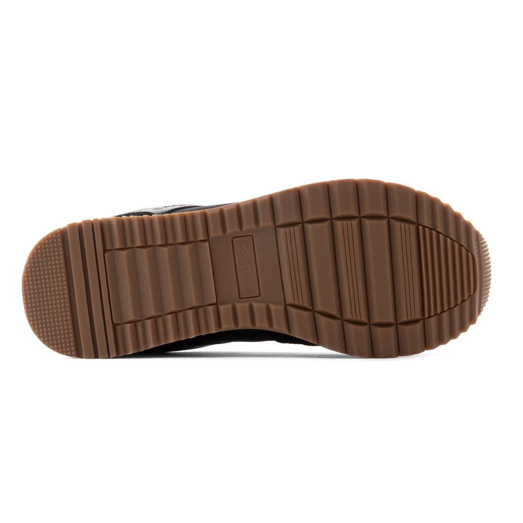 Calvin Klein Black Runner Sneakers - Contrast Sole