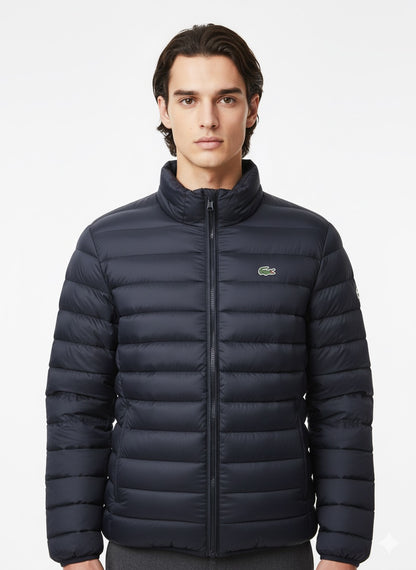 Lacoste Navy Lightweight Puffer Jacket