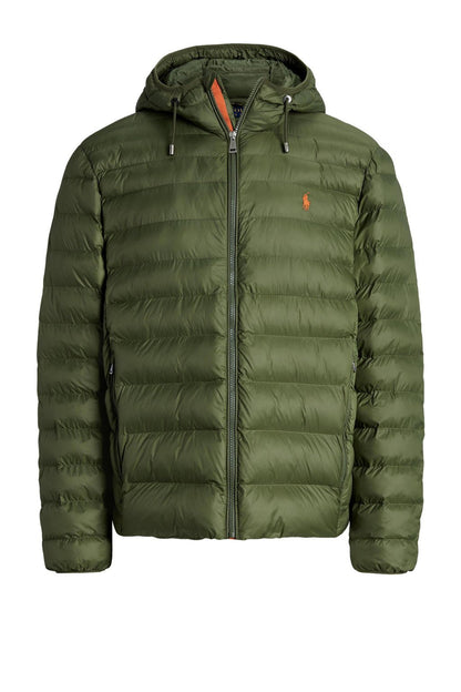Polo Ralph Lauren Packable Hooded Puffer Jacket - Olive Green