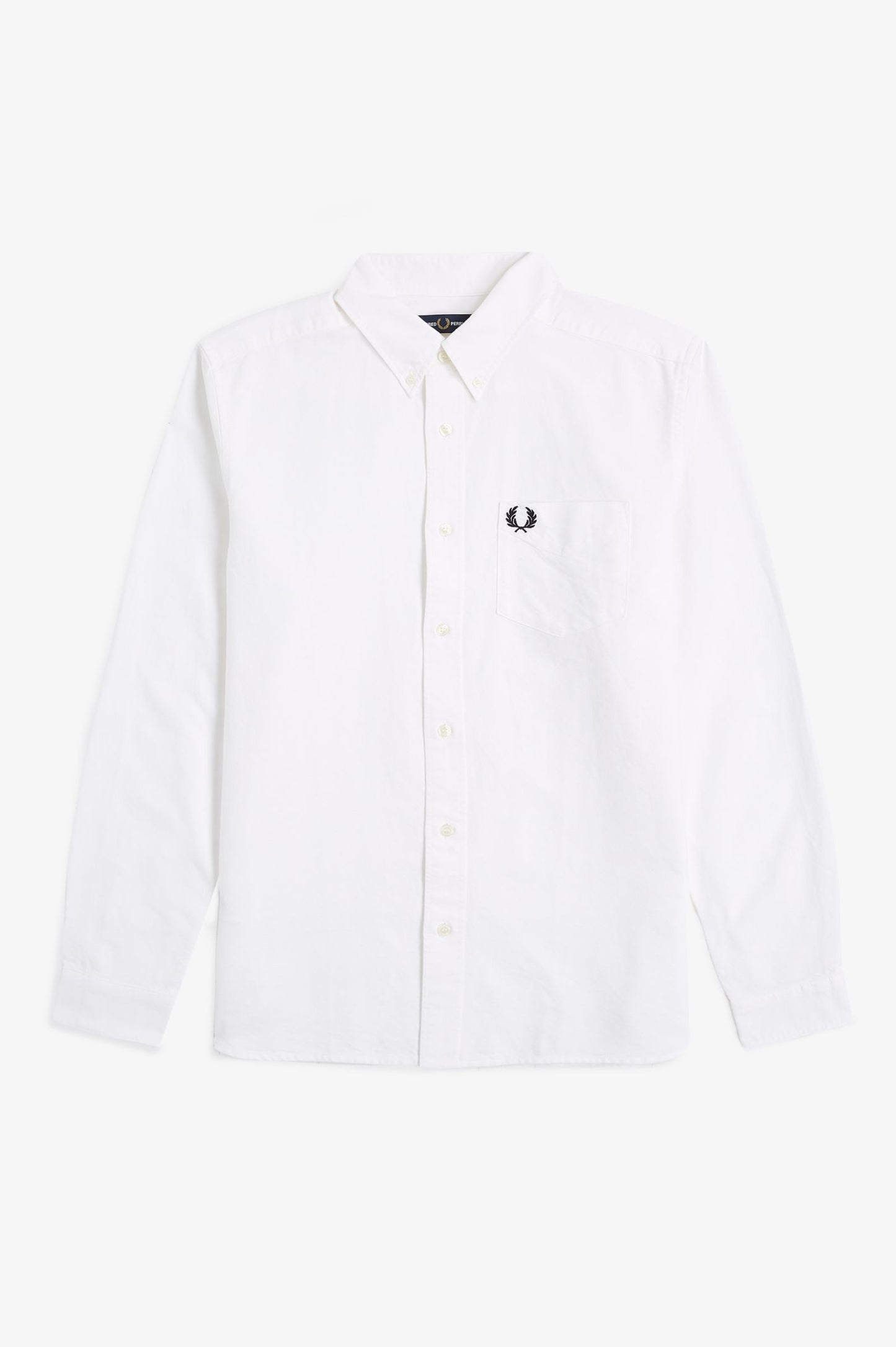 Fred Perry Oxford Button-Down Shirt in Optic White