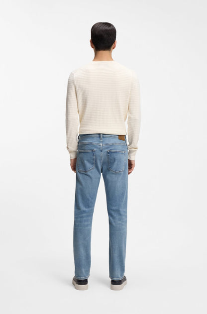 SLIM-FIT JEANS IN BLUE PERFORMANCE-STRETCH DENIM