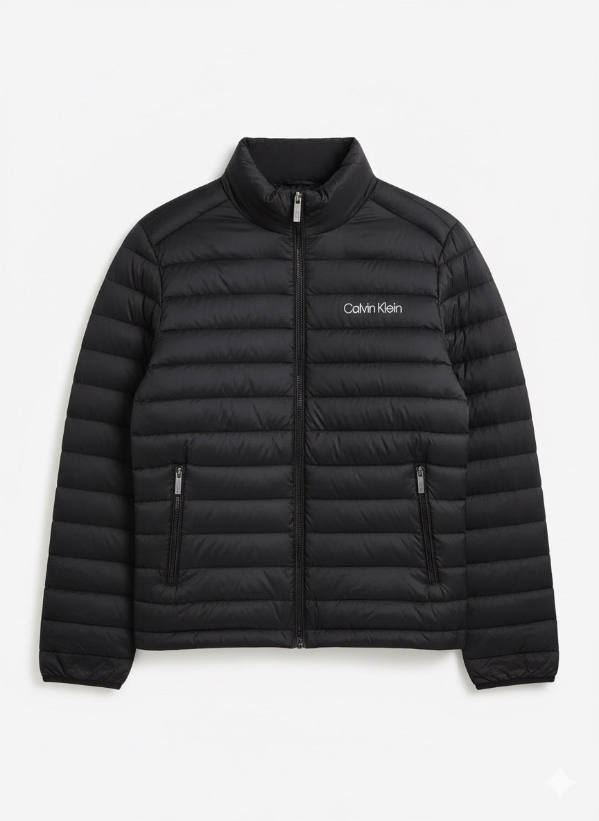 Calvin Klein Black Lightweight Puffer Jacket