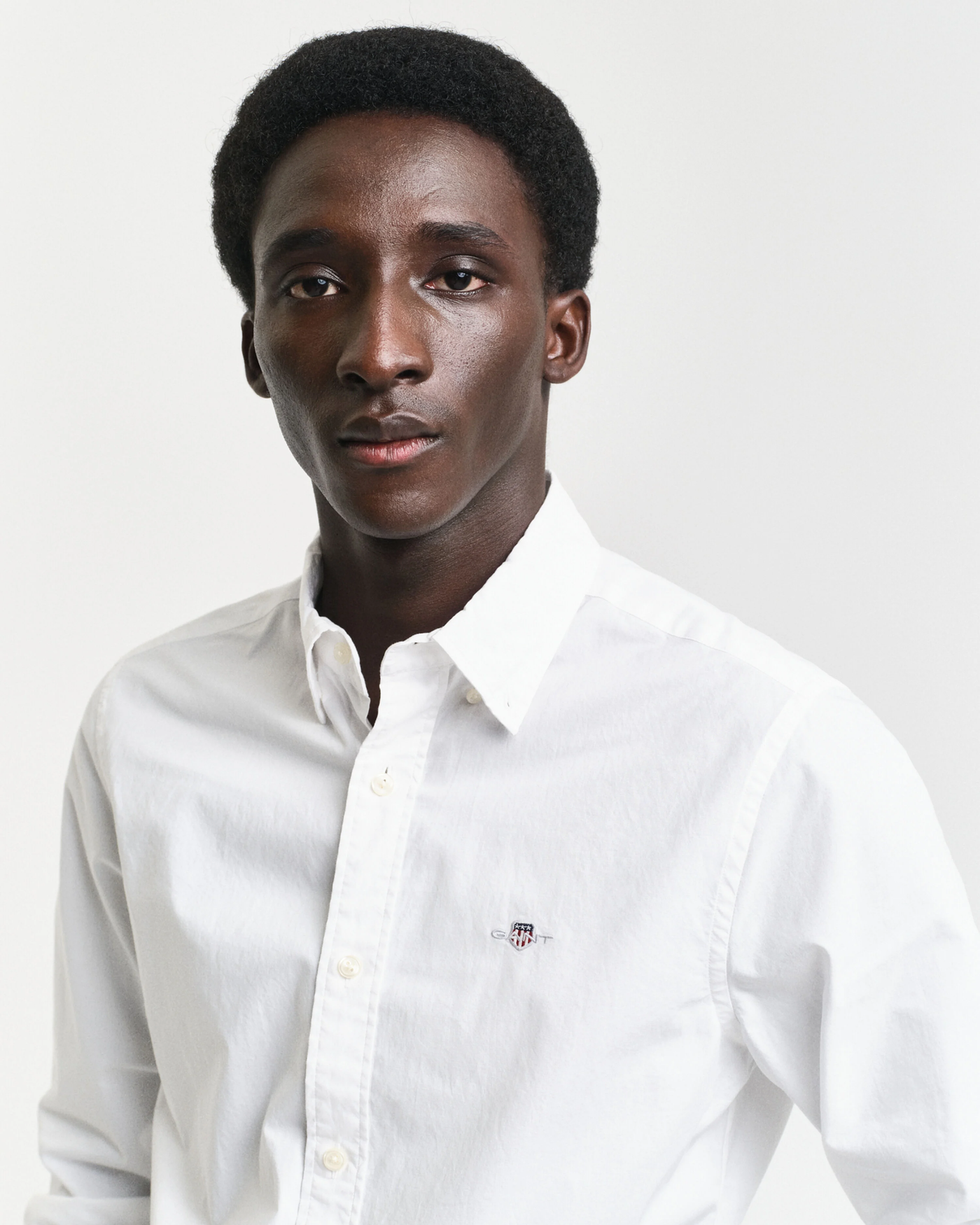 GANT Regular Fit White Oxford Cotton Shirt