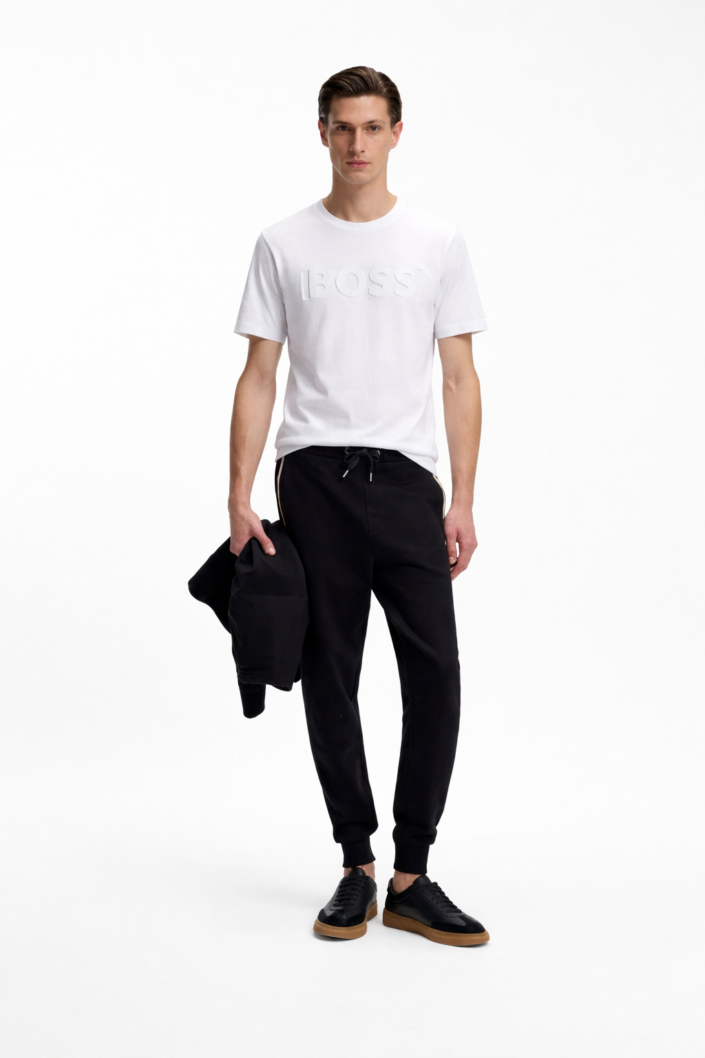 BOSS Slim-Fit T-Shirt in Premium Stretch Cotton