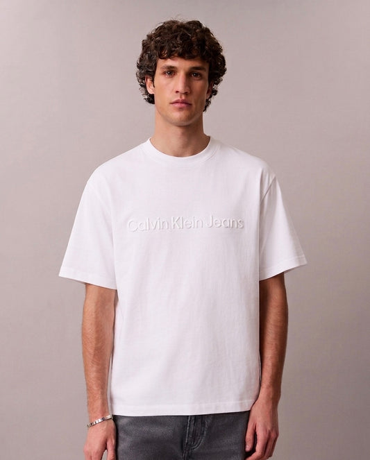 Calvin Klein Jeans – Slim Fit Monologo Cotton T-Shirt